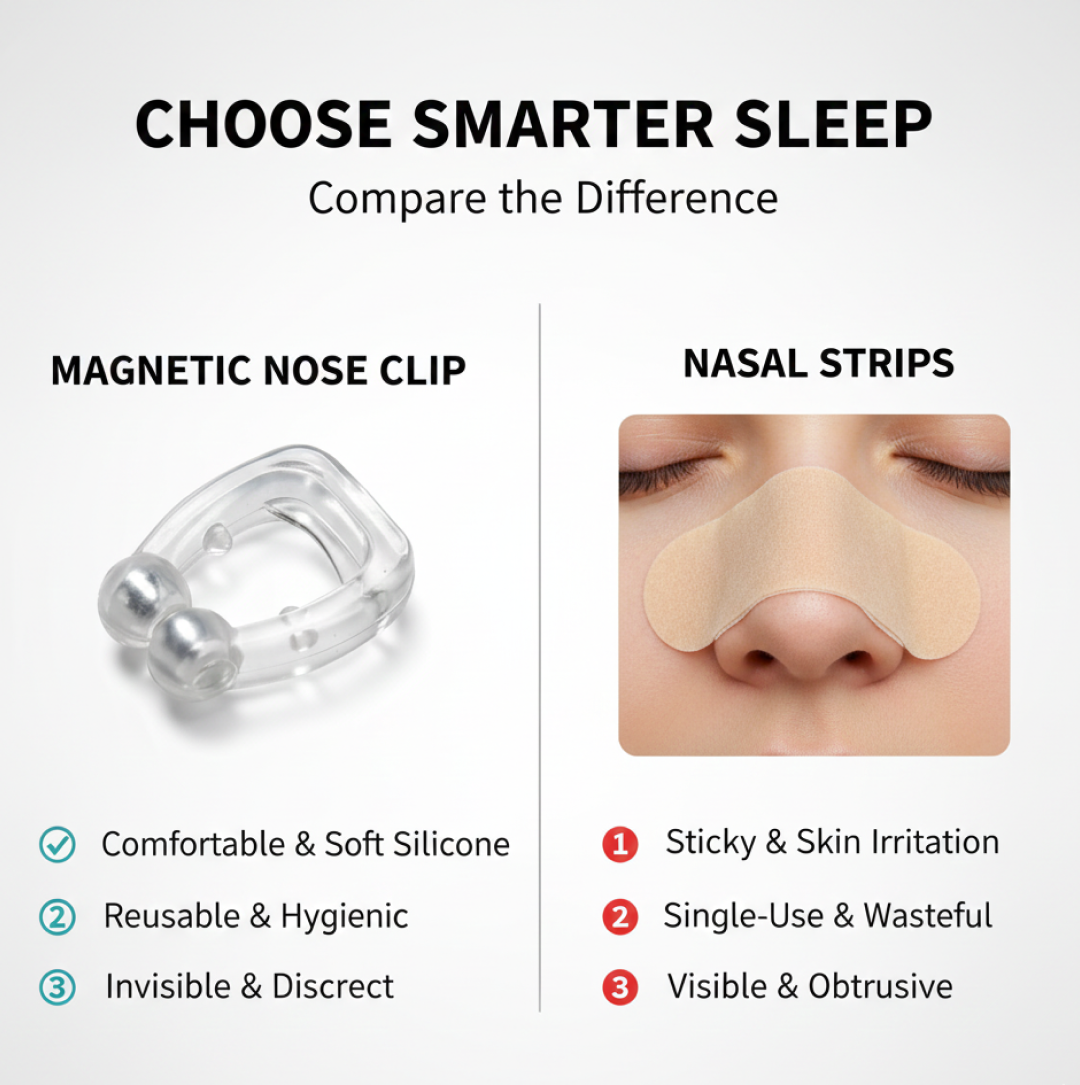 Nose clip demonstrating usage on nose model