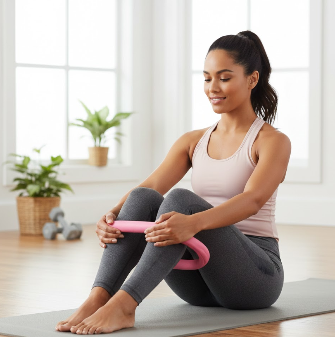 Fitness Thigh Toner front view with foam padding