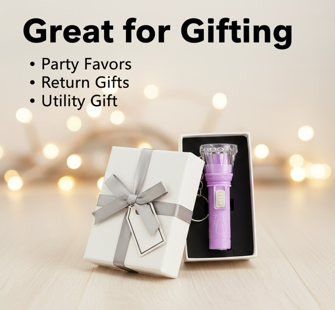 Mini LED Flashlight Keychain Torch illustration 4