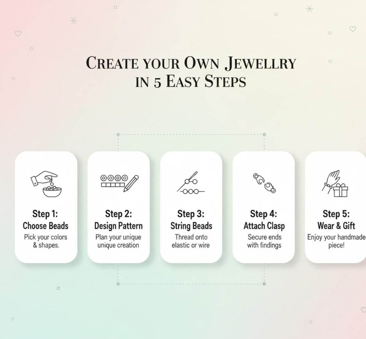 Metal clasps and accessories for jewellery making