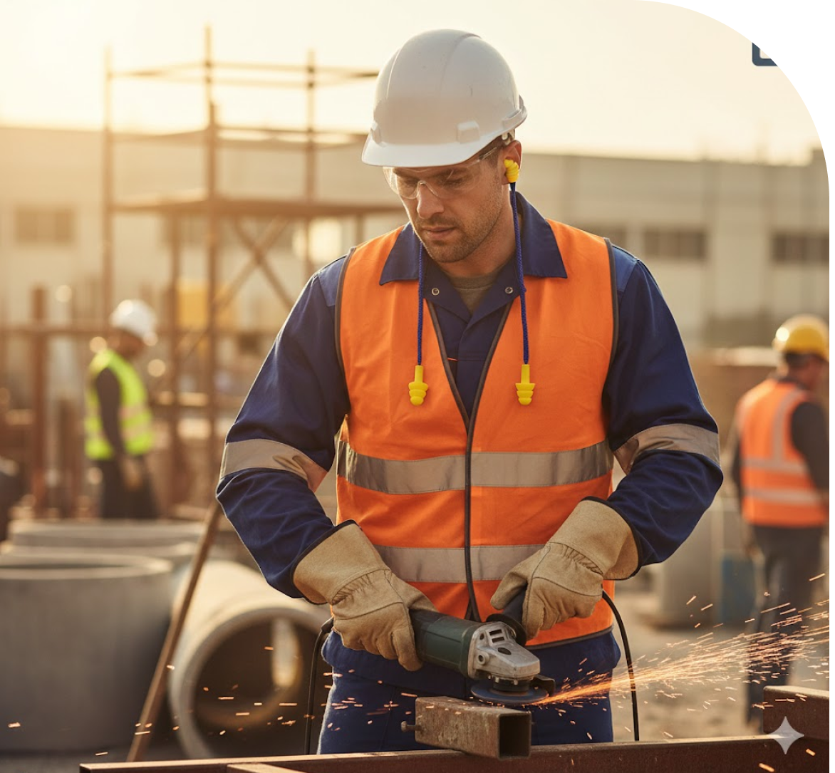 Soft Silicone Ear Plugs - Christmas Tree Shape, 2 Pc Set