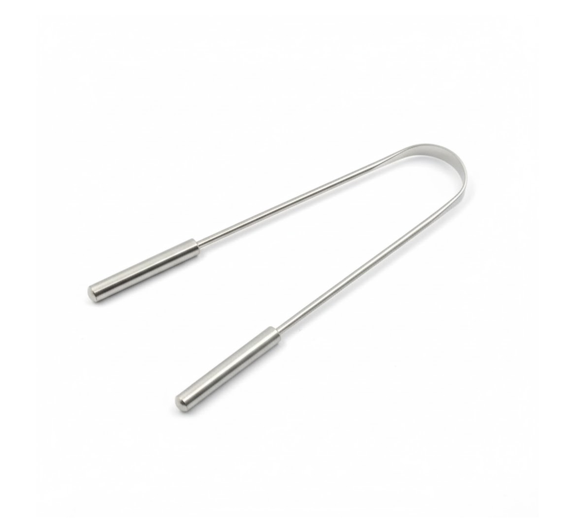 MintGuard tongue cleaner product features graphic