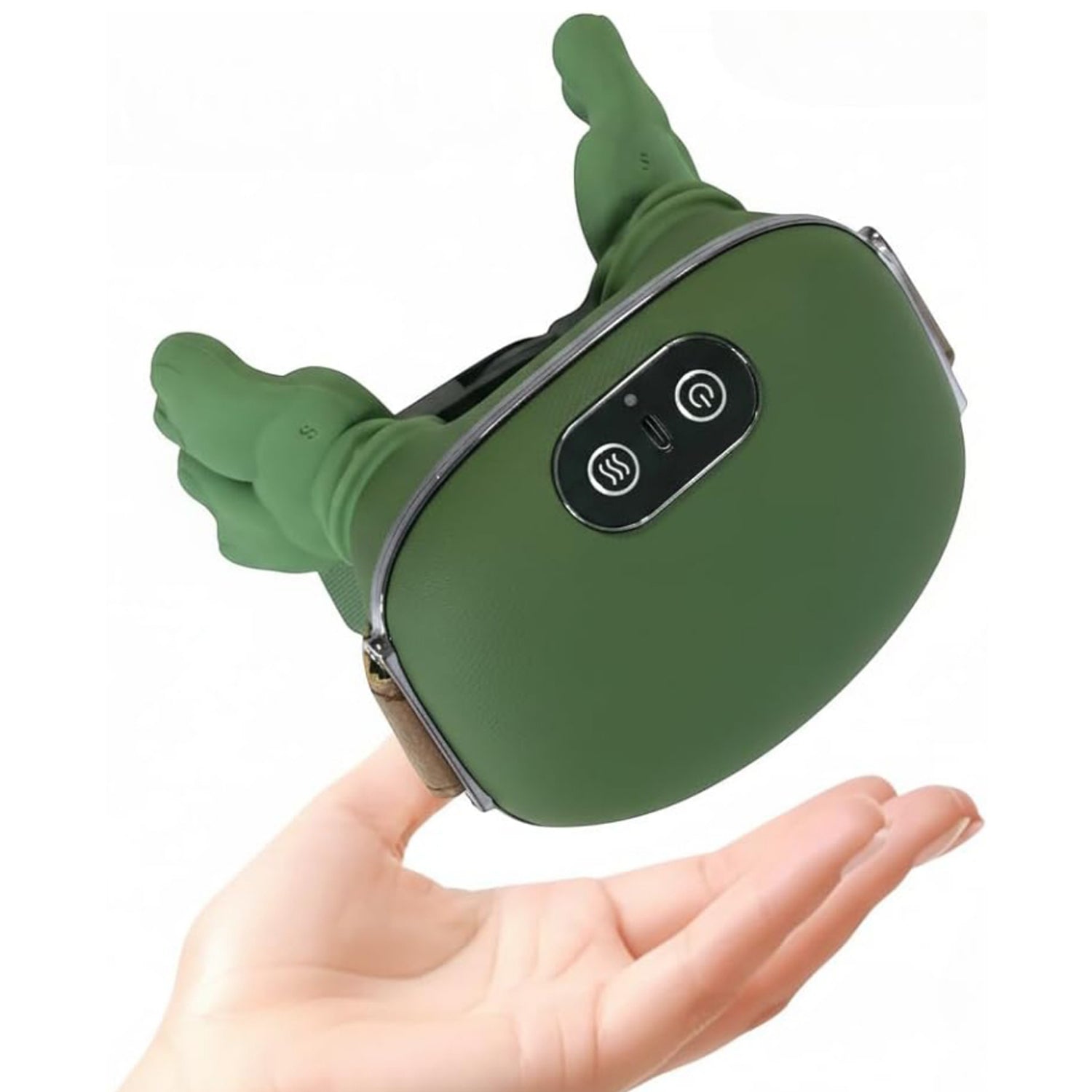 Adjustable strap design of the neck & shoulder massager