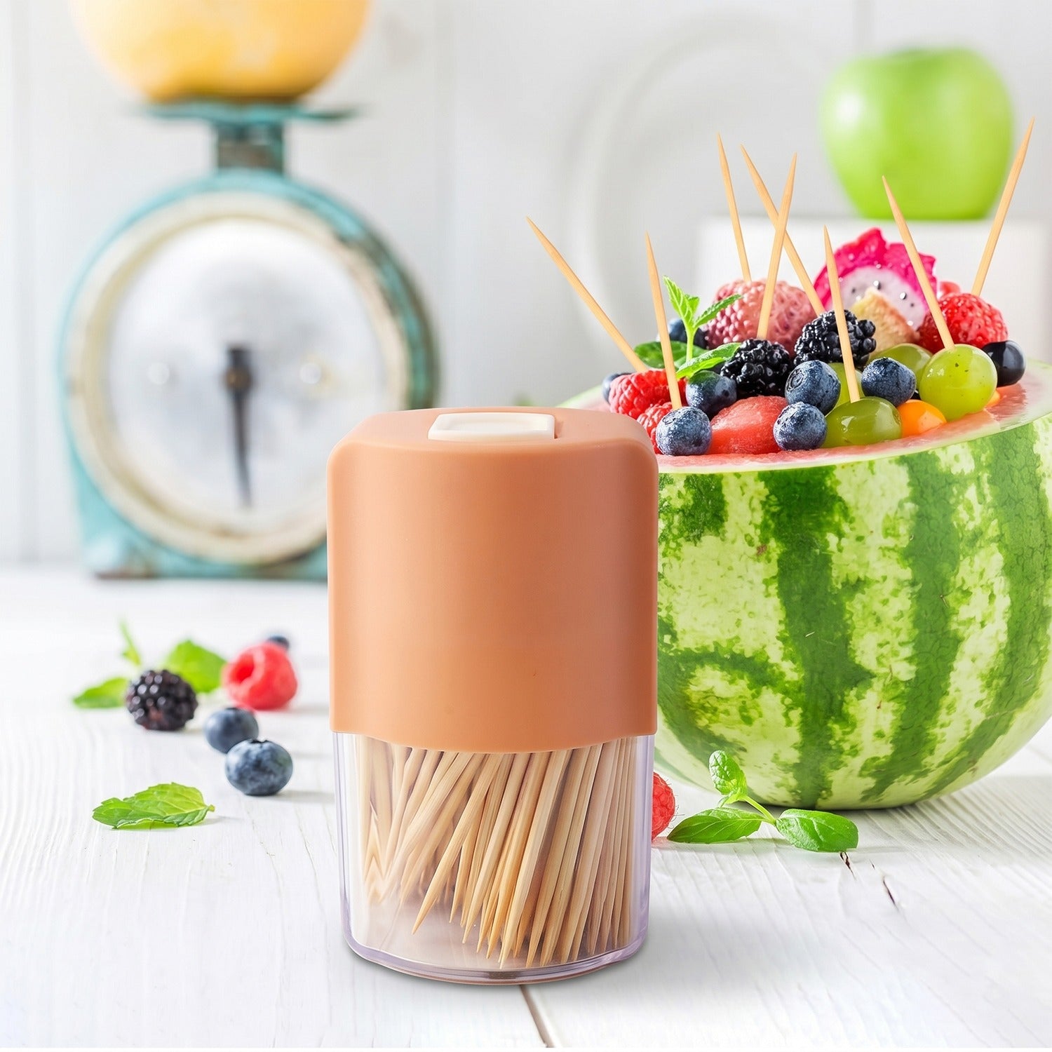Toothpick dispenser kitchen use