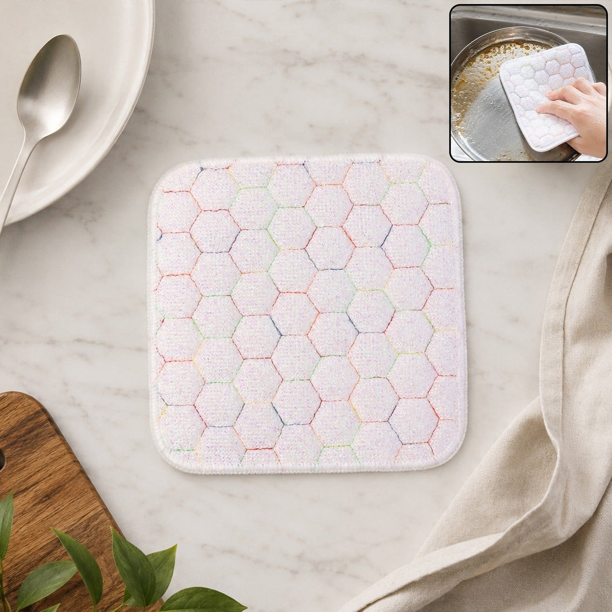 Dish washing scrub pad heavy duty