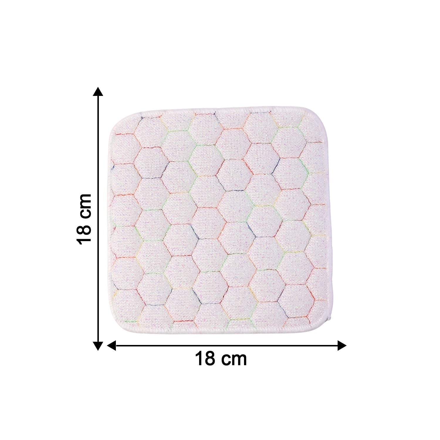 Scrub pad size 18x18cm