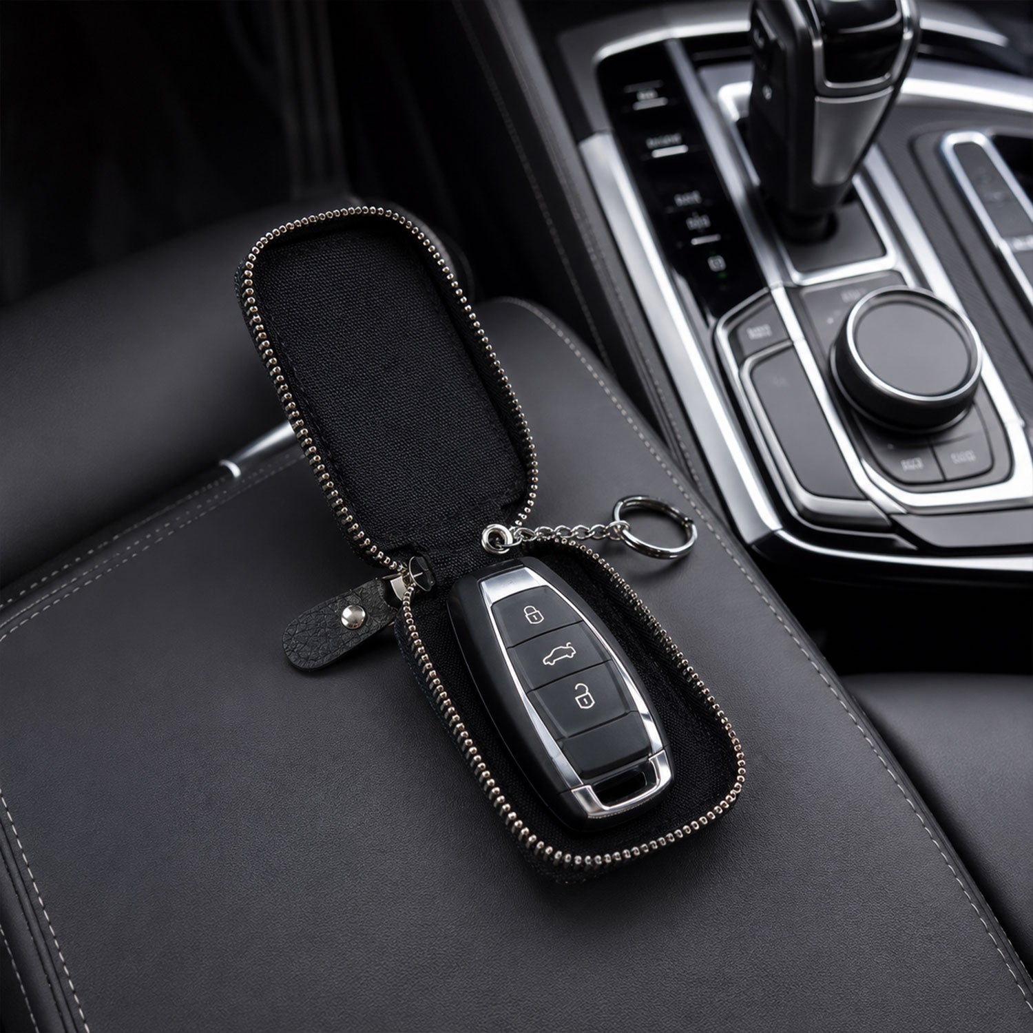 Smart remote holder zip clip