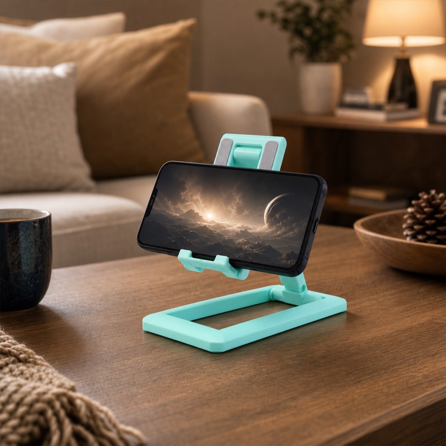 Phone stand office desk use