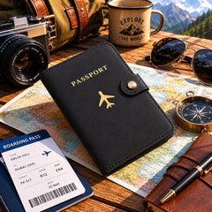 Mix travel passport holder wallet with stylish design