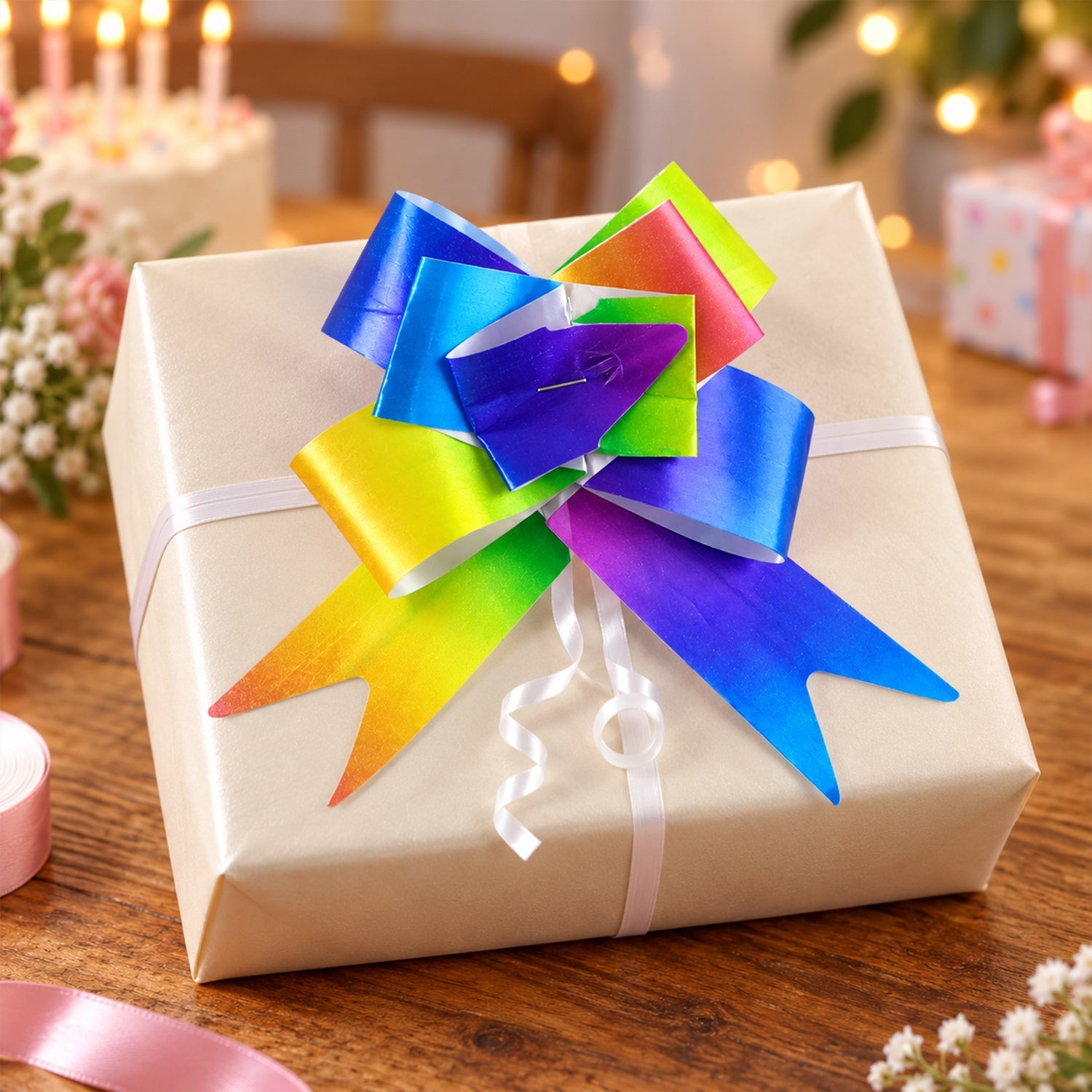 Colourful Gift Pull Bows