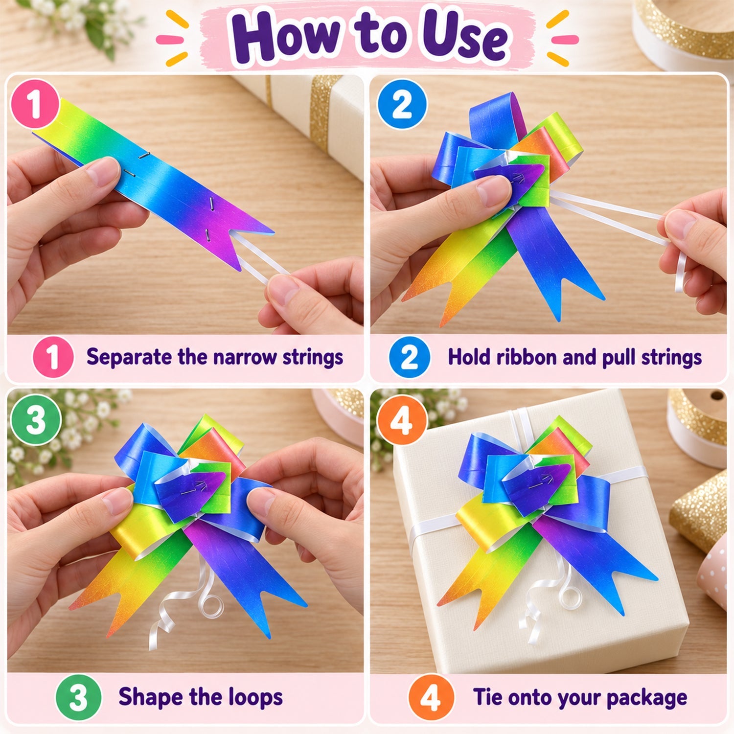 Pull Tie Gift Decoration