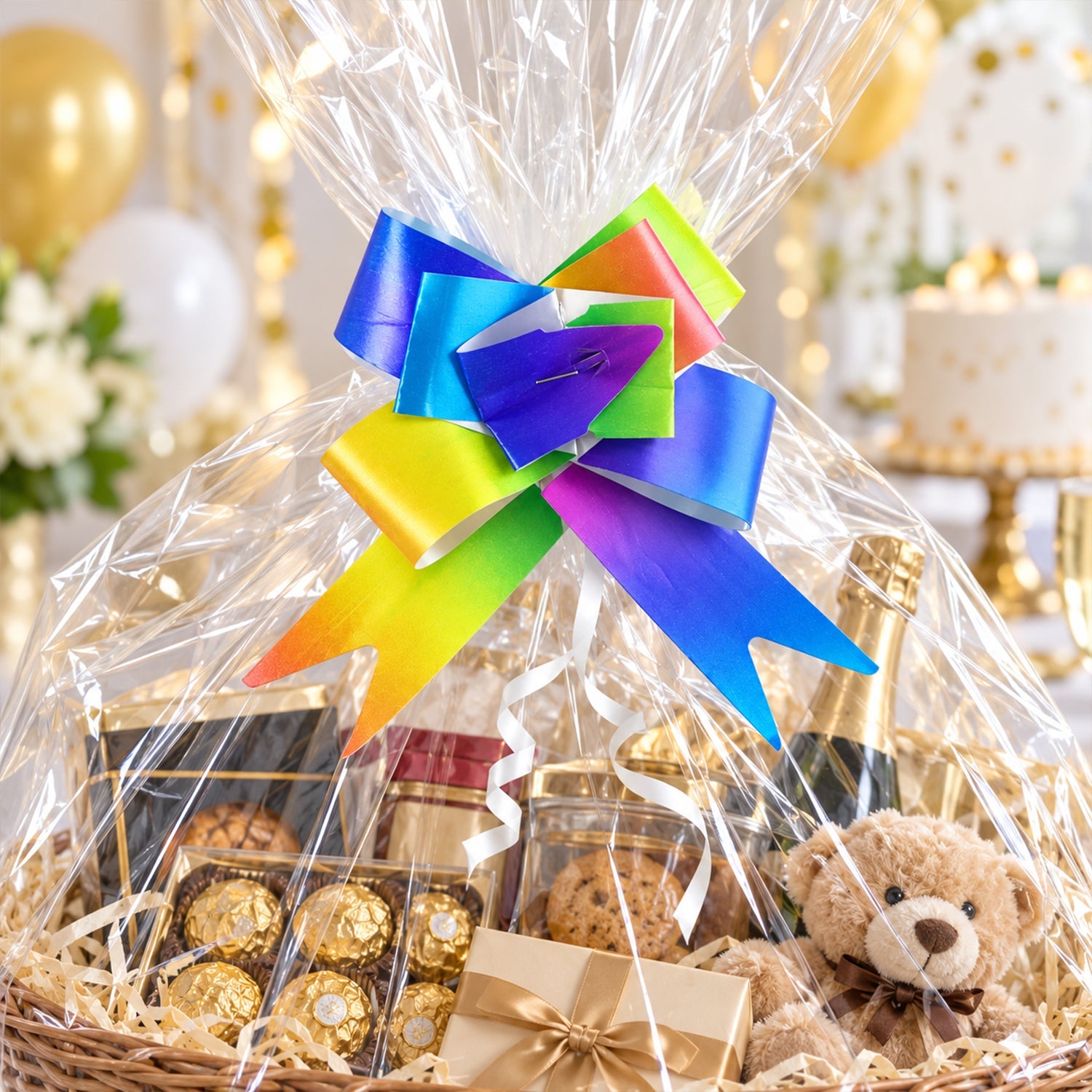 Shiny Hamper Bow Set