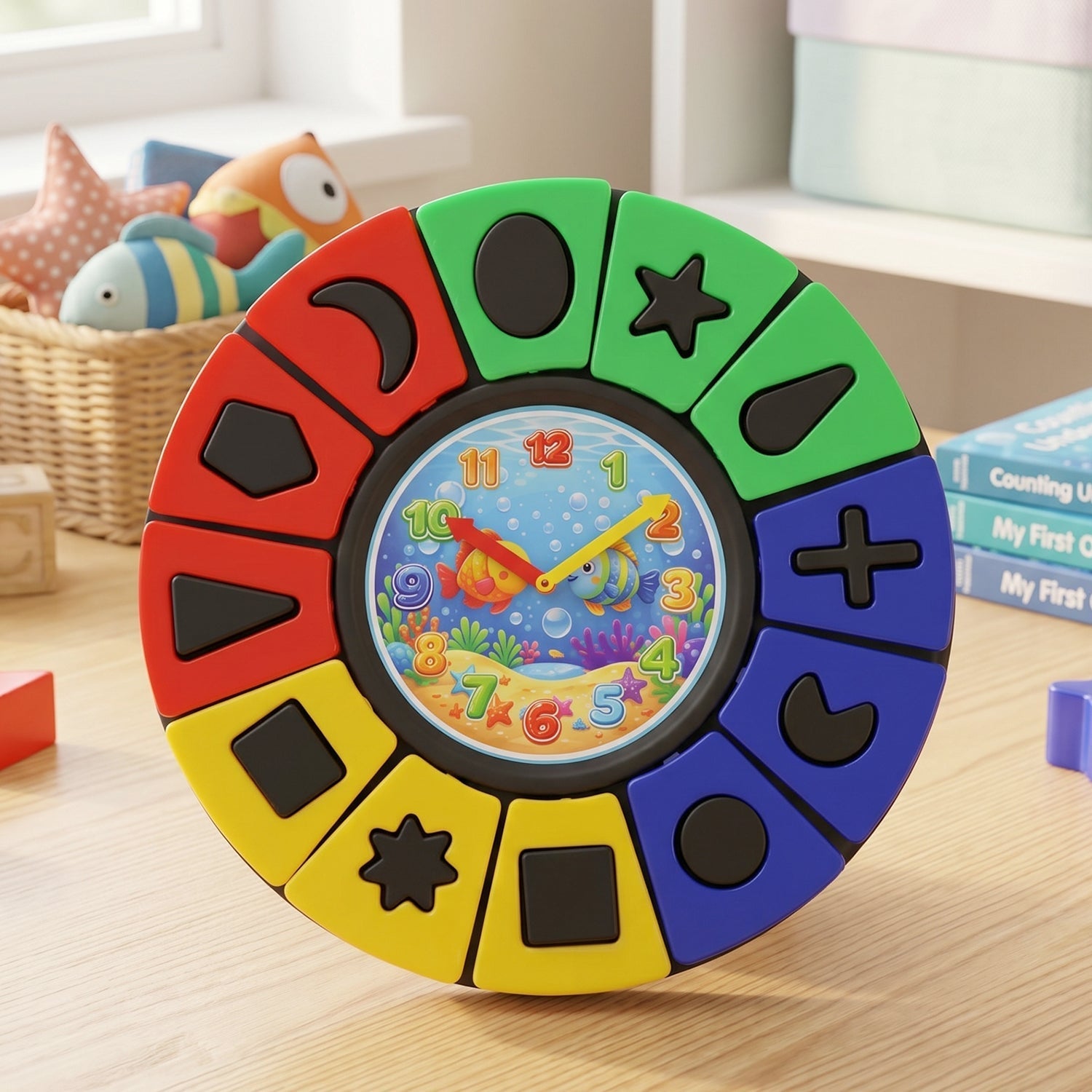 Kids puzzle toy enhancing motor skills