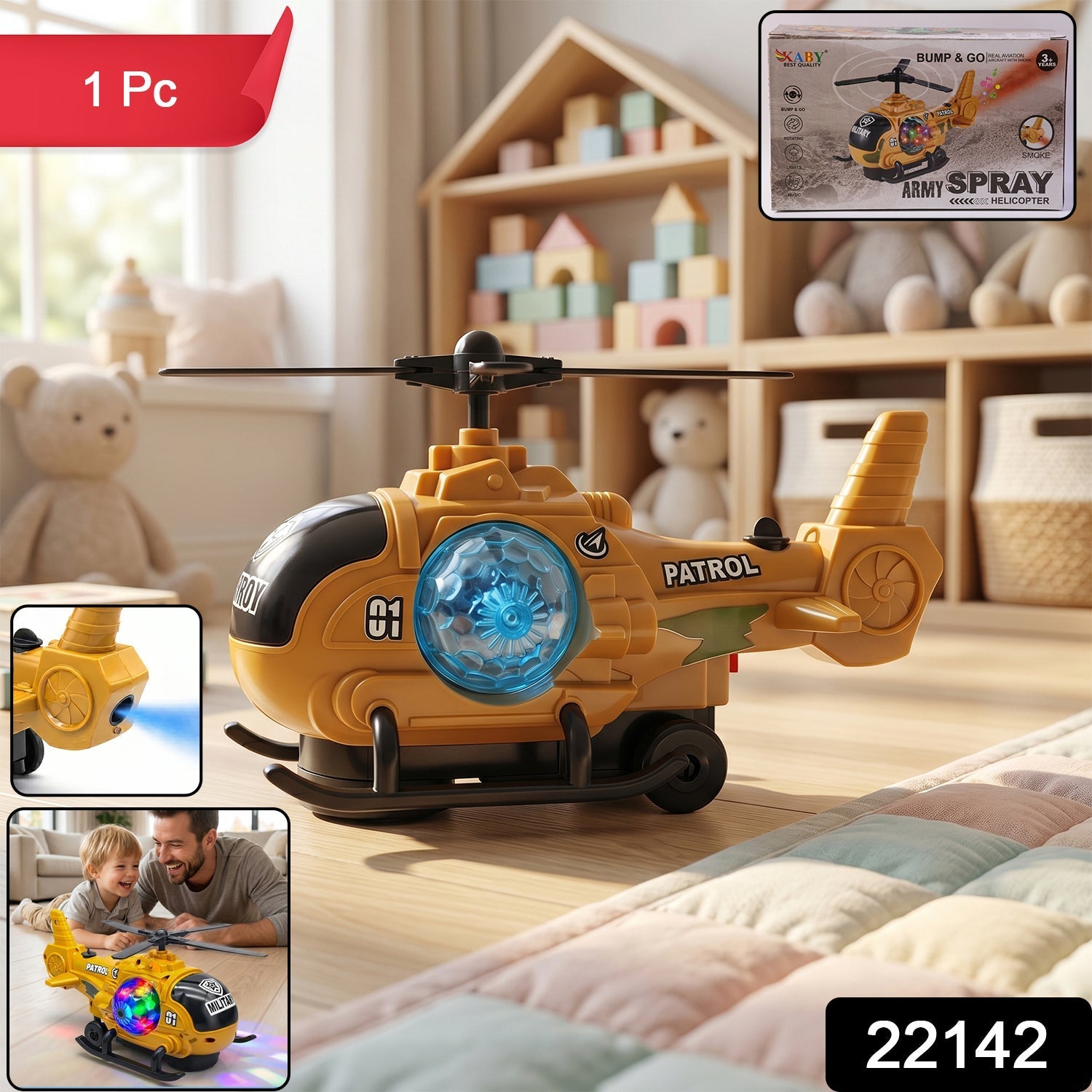 Helicopter toy pack