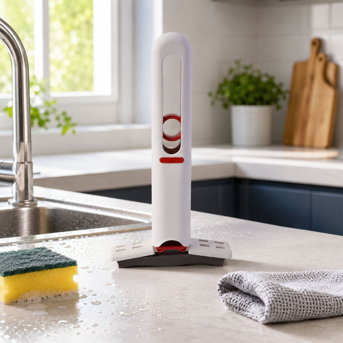 Handheld mini cotton mop cleaner