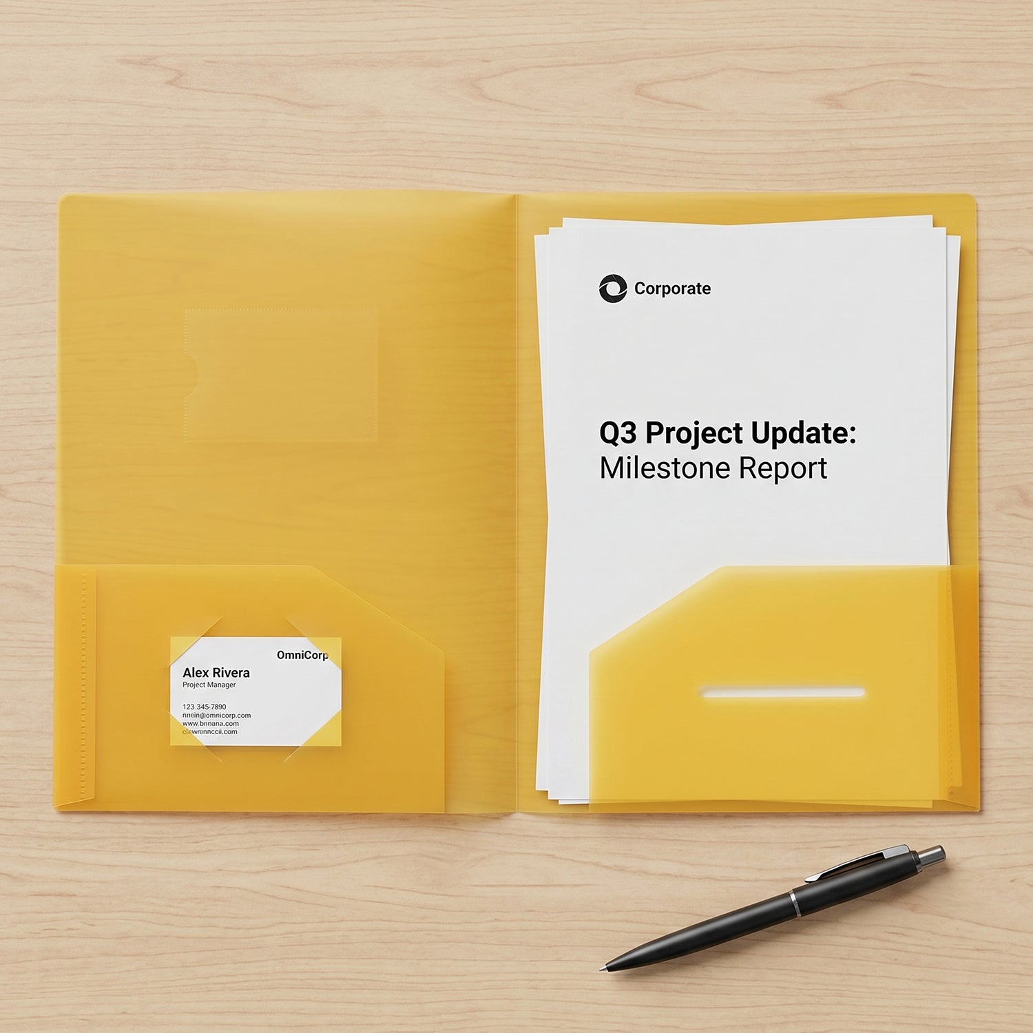 Document folder daily use