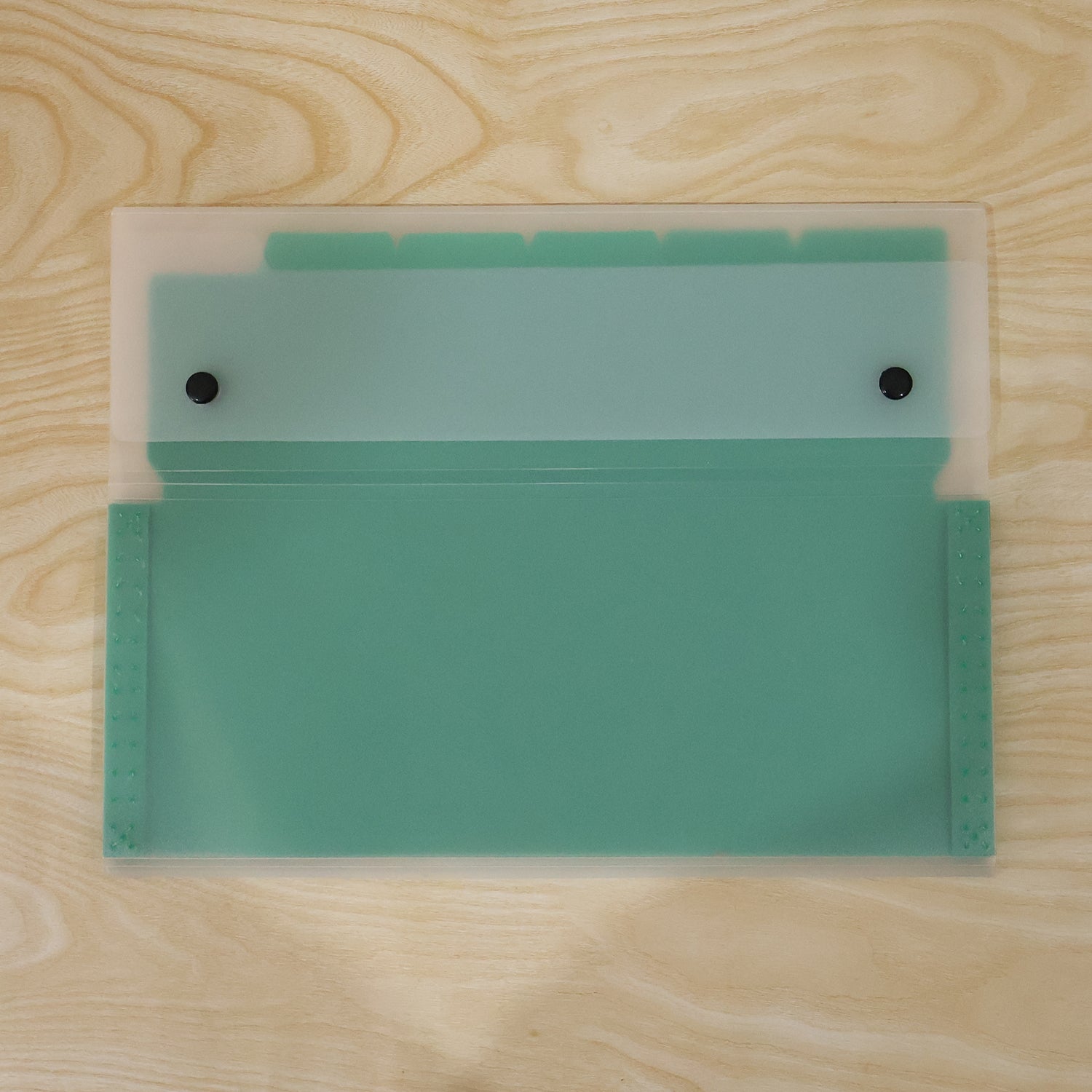 Pocket folder open view