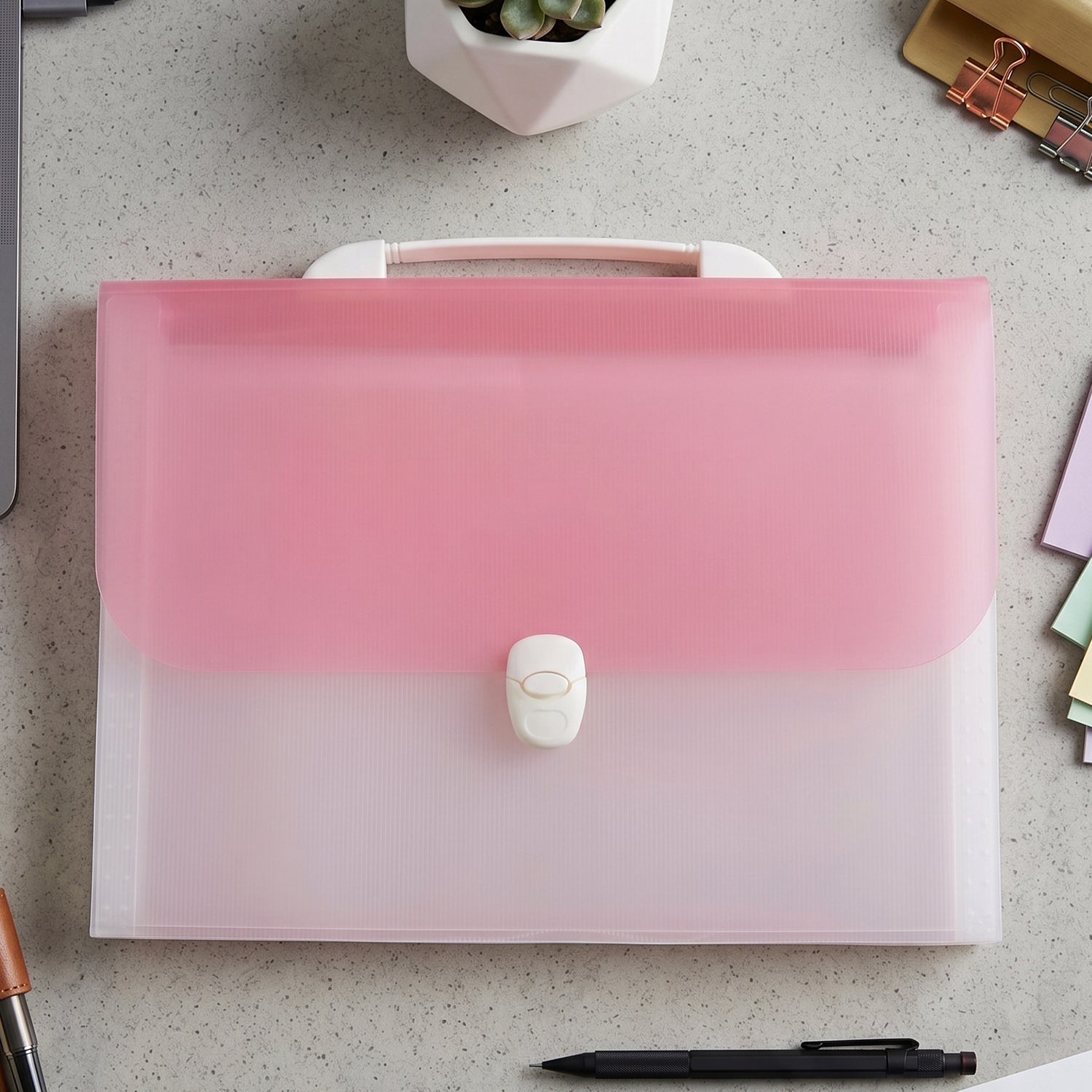 Document folder desk view
