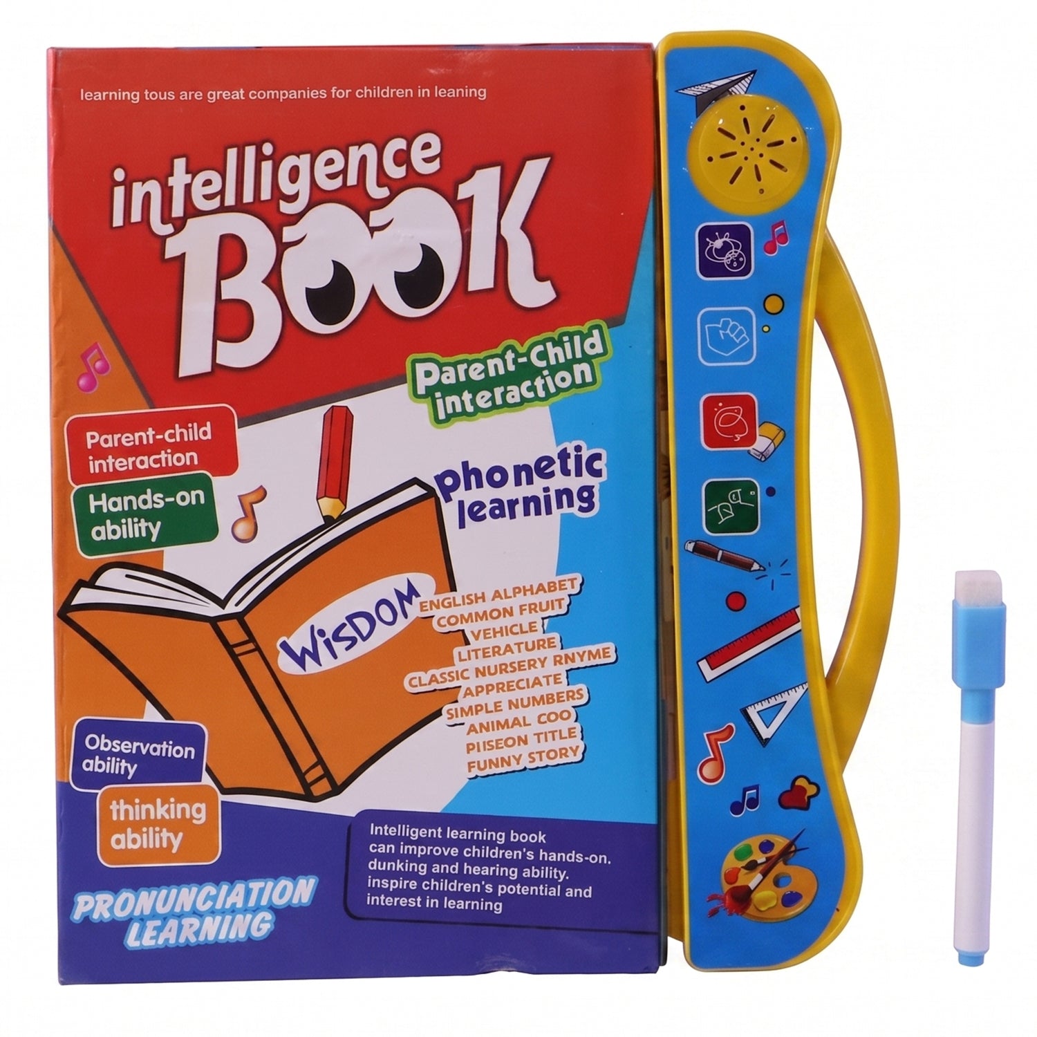 Kids sound book white bg