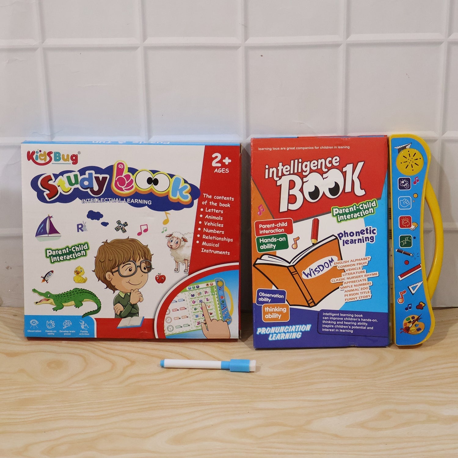 Kids learning book pack box