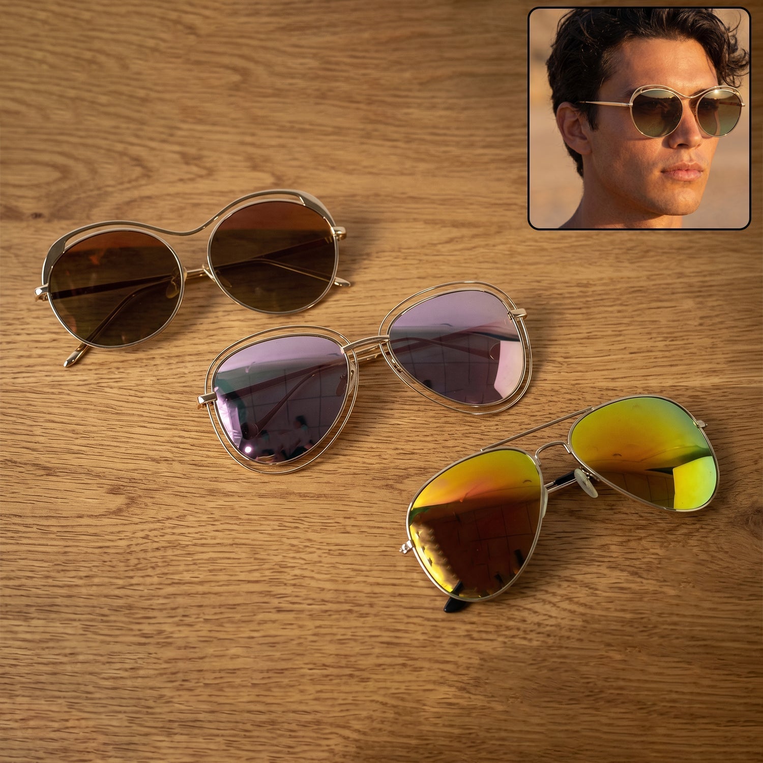 Mix design sunglasses men women