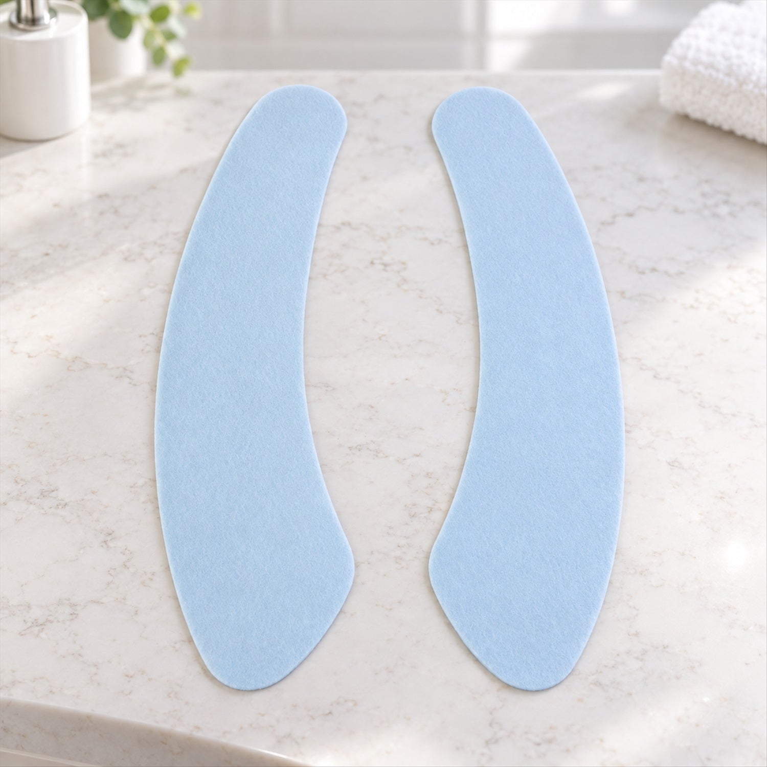 Blue Toilet Seat Cover Pads