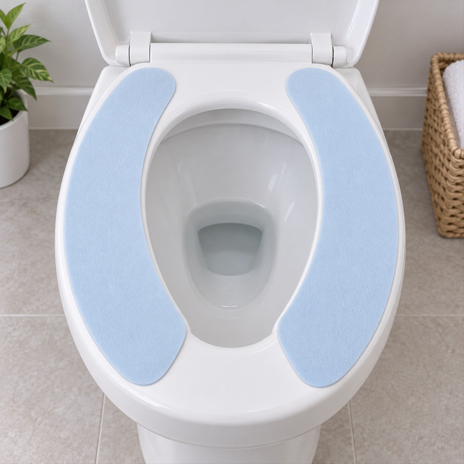 Two Piece Toilet Cushion Set