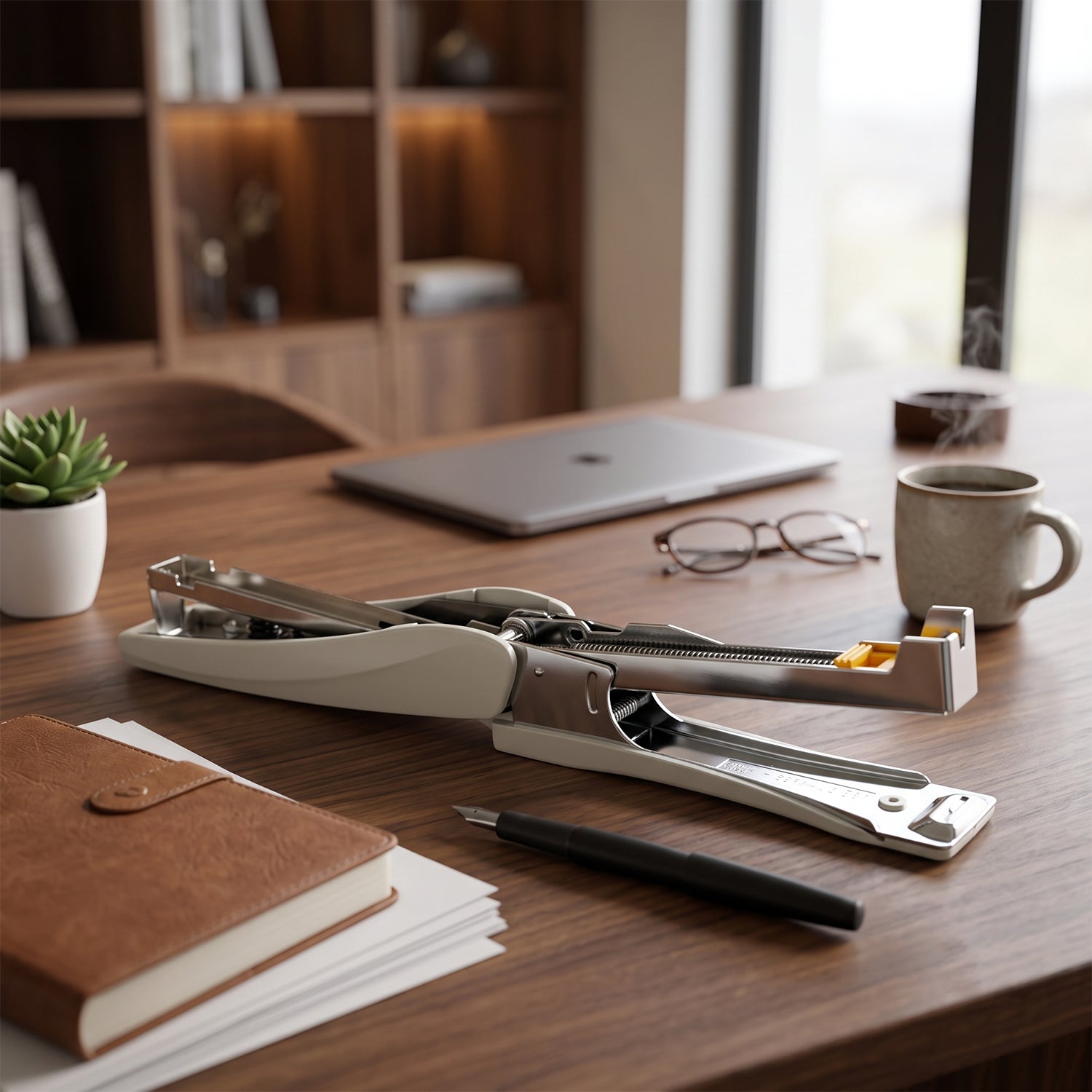 Heavy duty stapler for school and home stationery