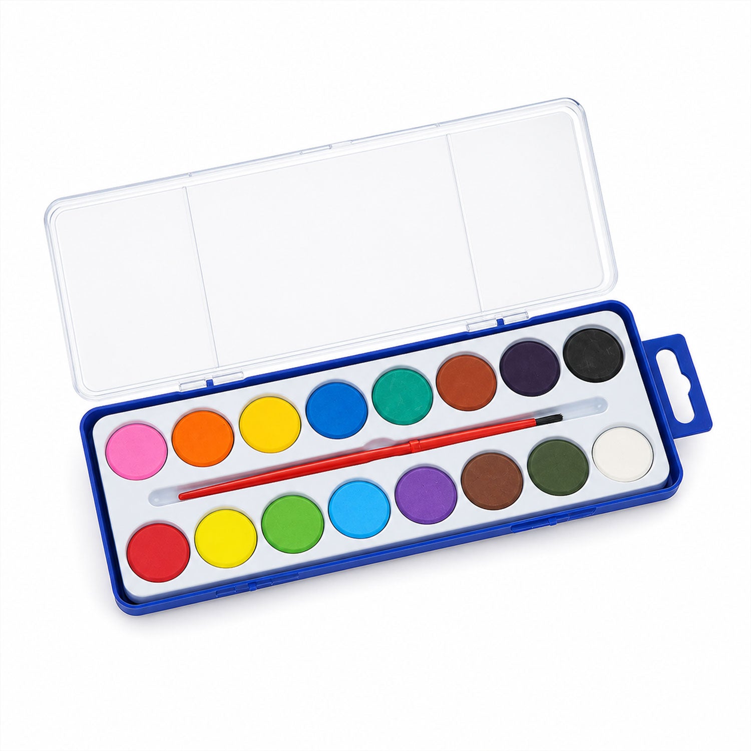 Watercolor paint white bg