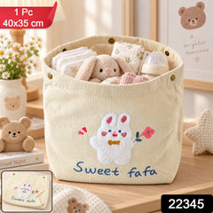 Fabric storage basket pack