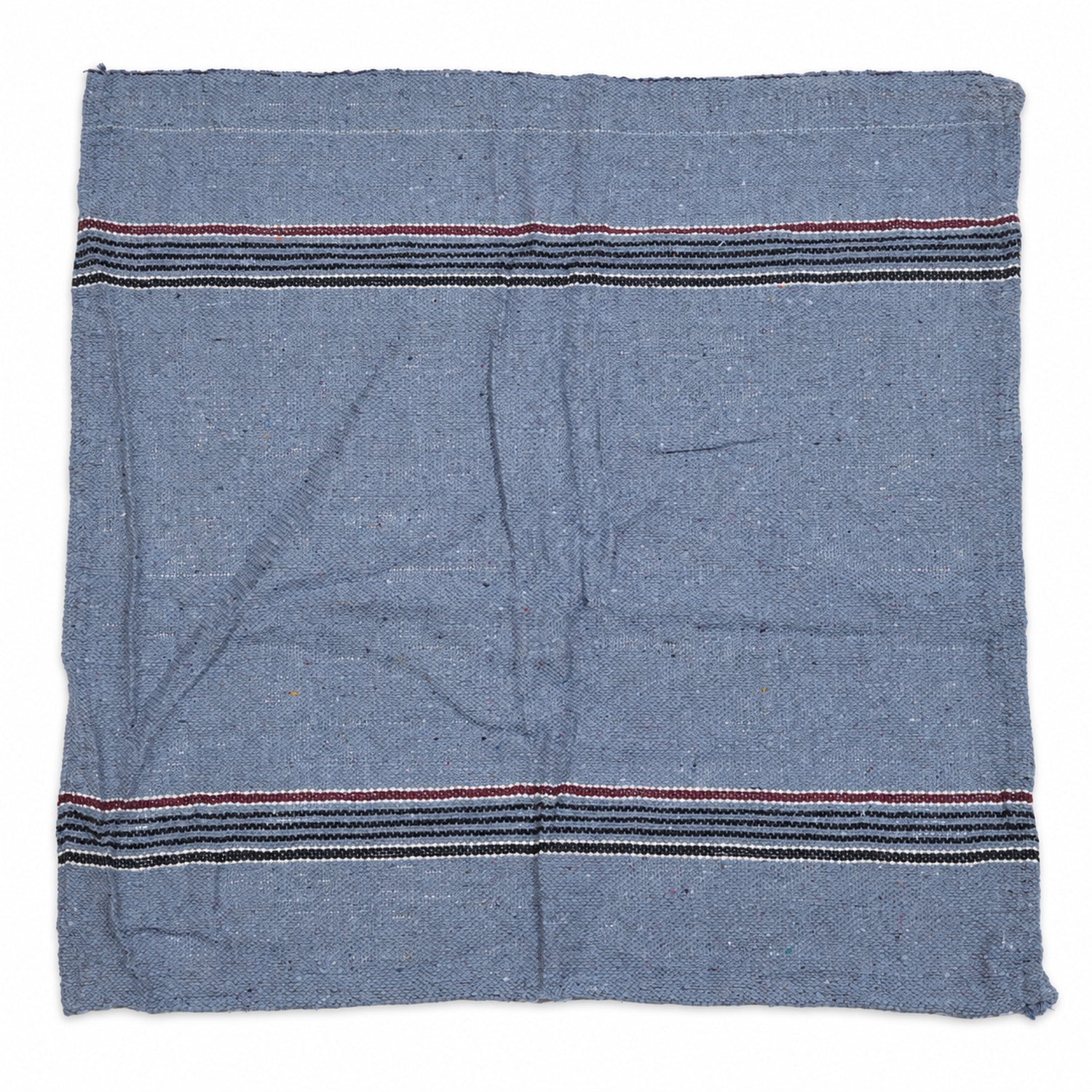 Square floor cleaning cloth on white background