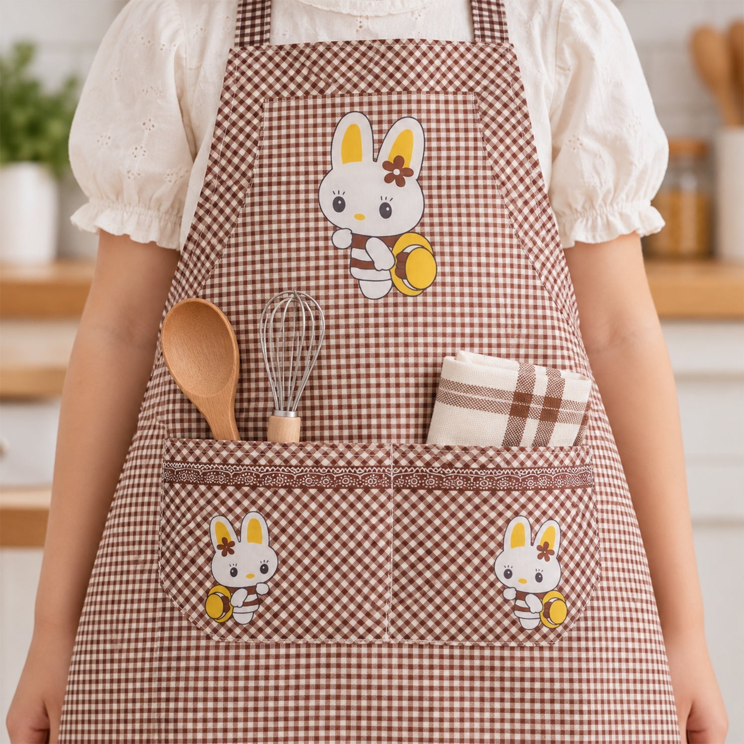 Cooking apron feature view