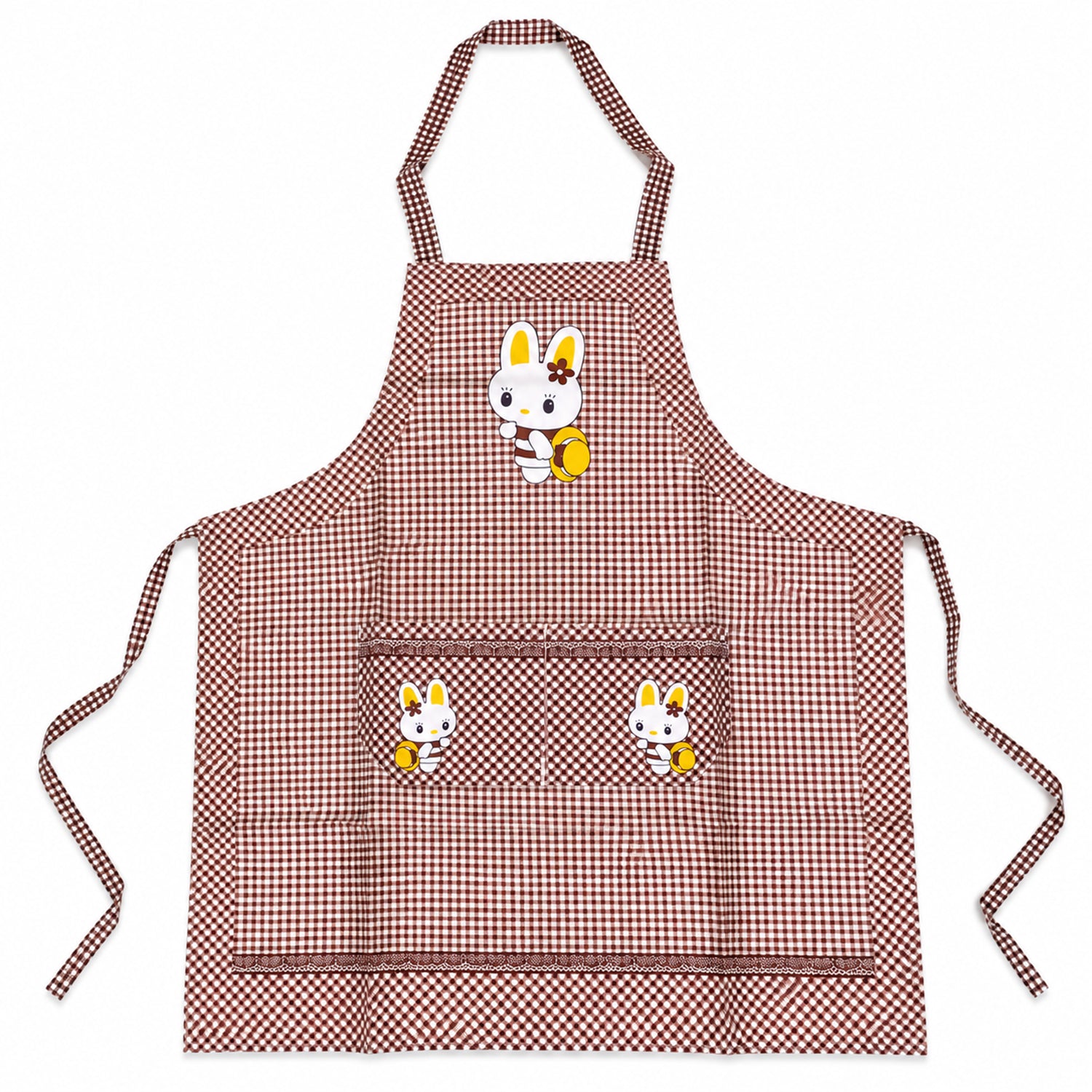 Cooking apron white bg