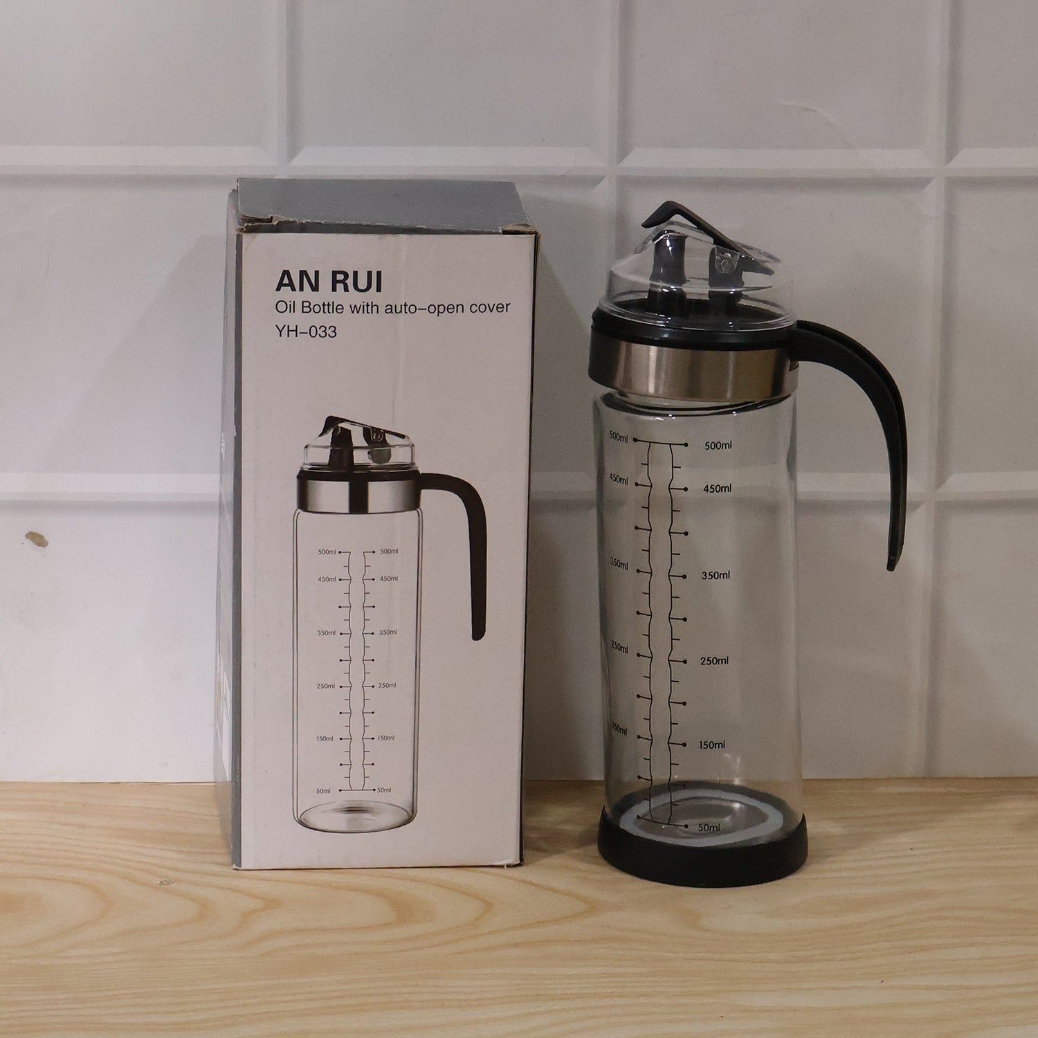 Oil dispenser bottle pack box