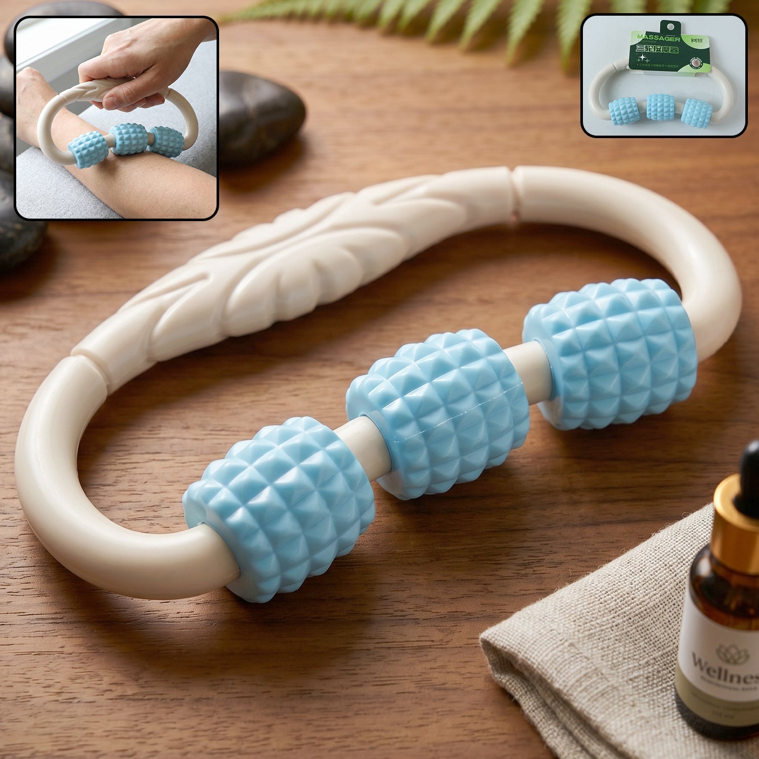 Muscle relaxation roller massager