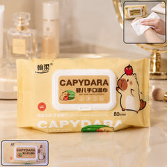 Soft wet wipes gentle cleansing tissues pack