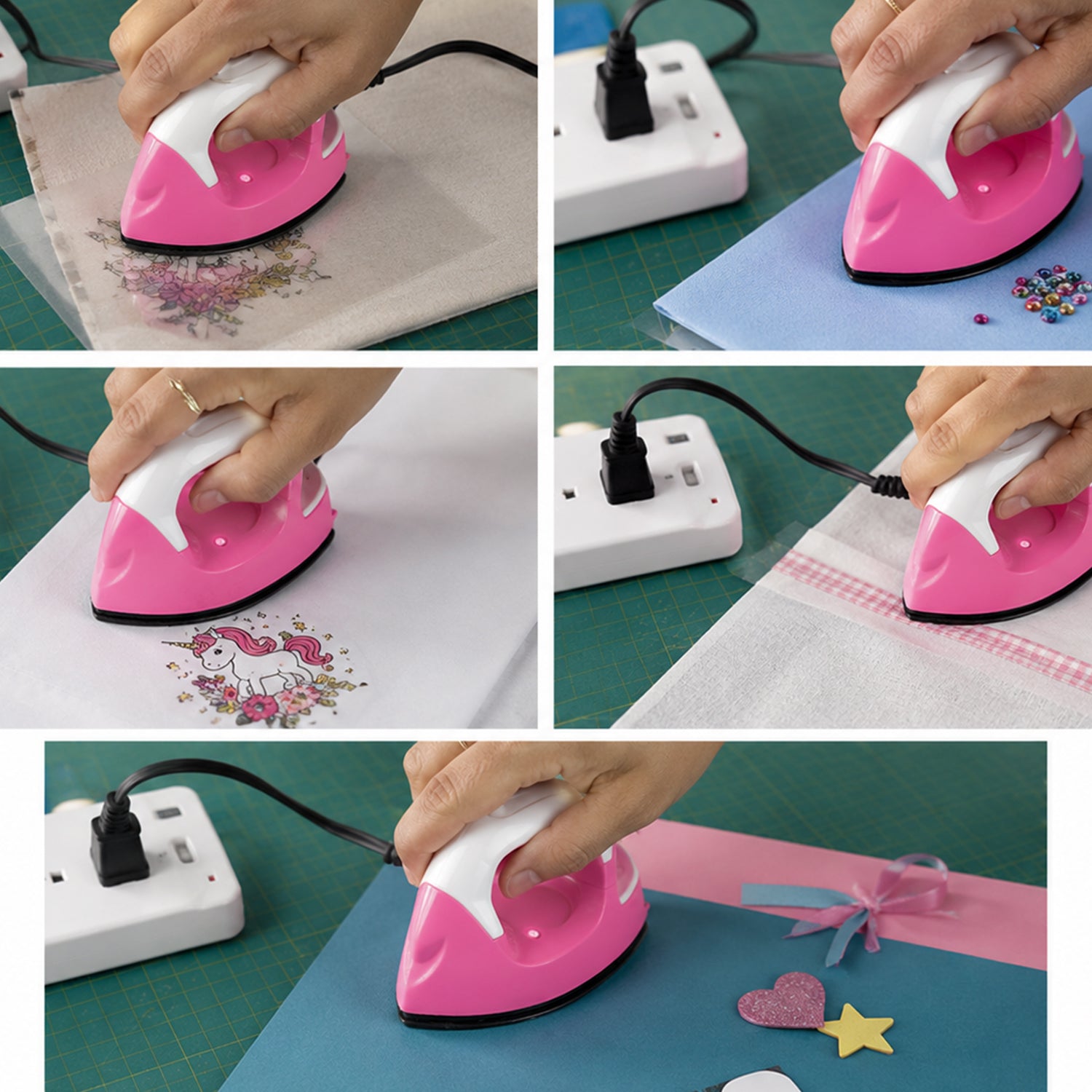 Voltage converter supplied with the mini iron