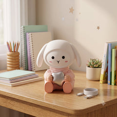 Close up of the phone stand slot on the night light