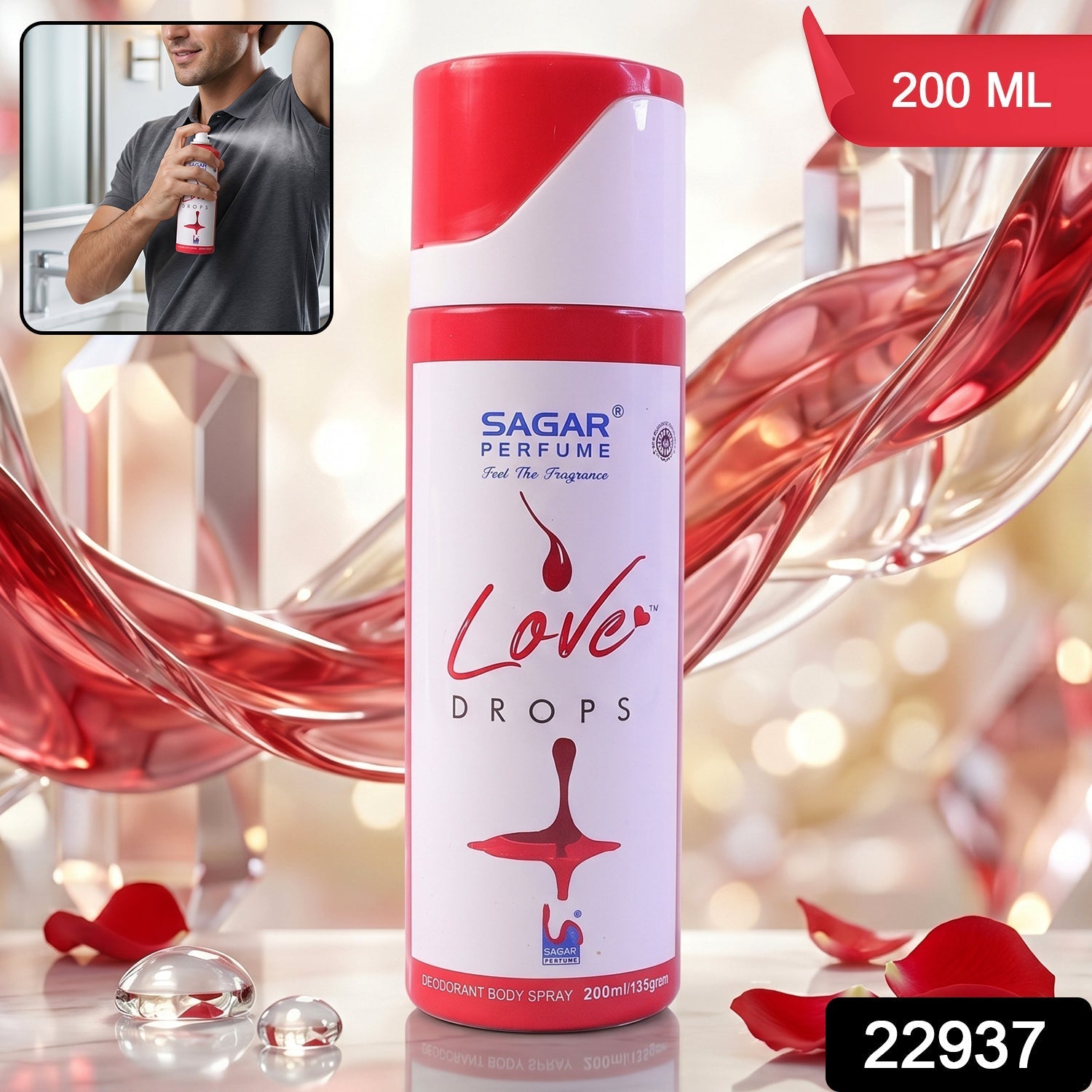 Love Drops body spray pack