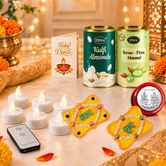 LED Tealight Chocolate Gift Set