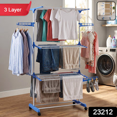 Three tier laundry drying rack, 1 piece