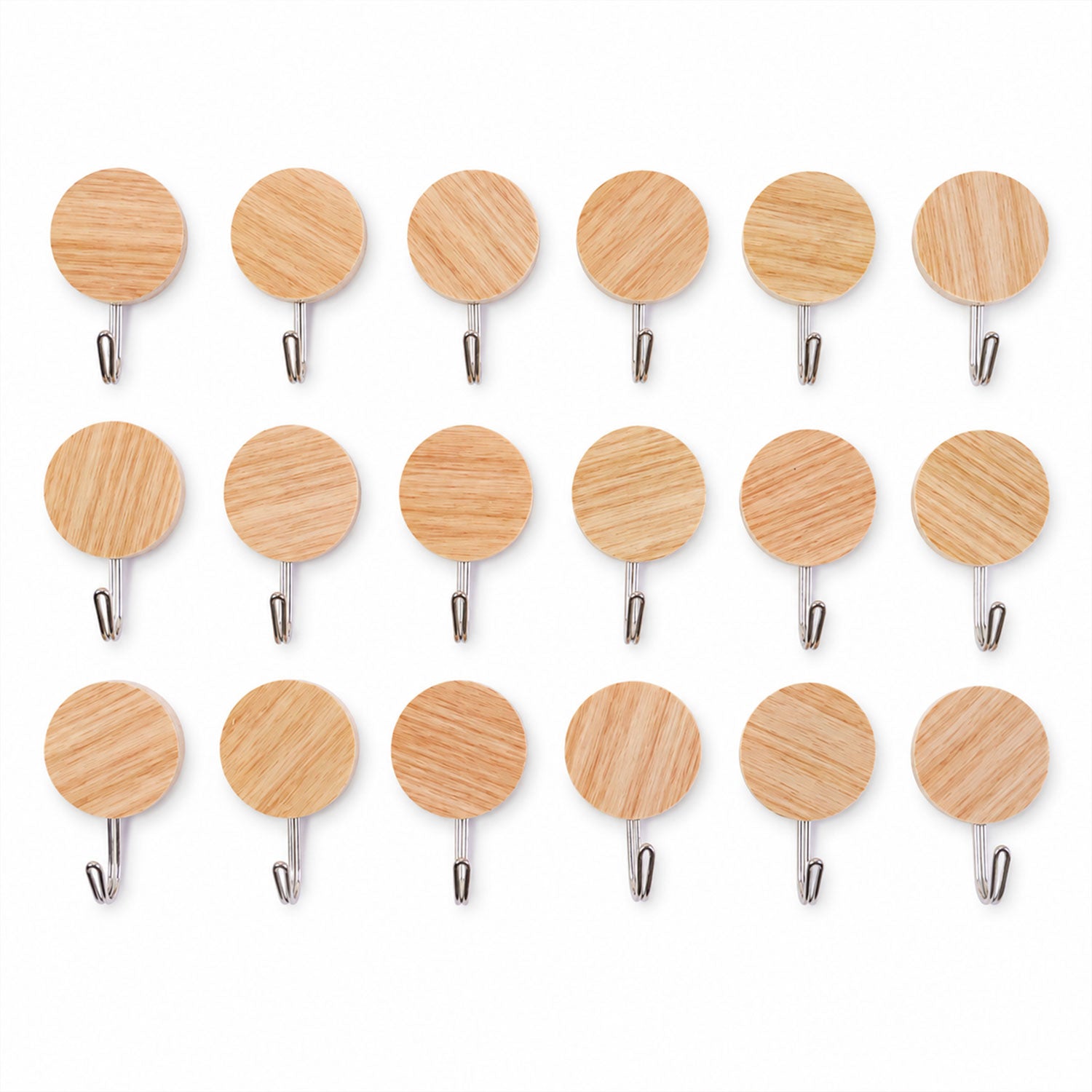 Wall hooks white bg