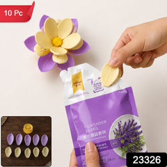 Double layer plastic flower food bag sealing clips, 10 pieces