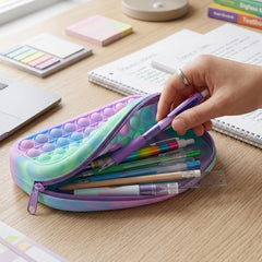 Silicone pouch school use