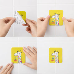 Cartoon self adhesive wall hook detail