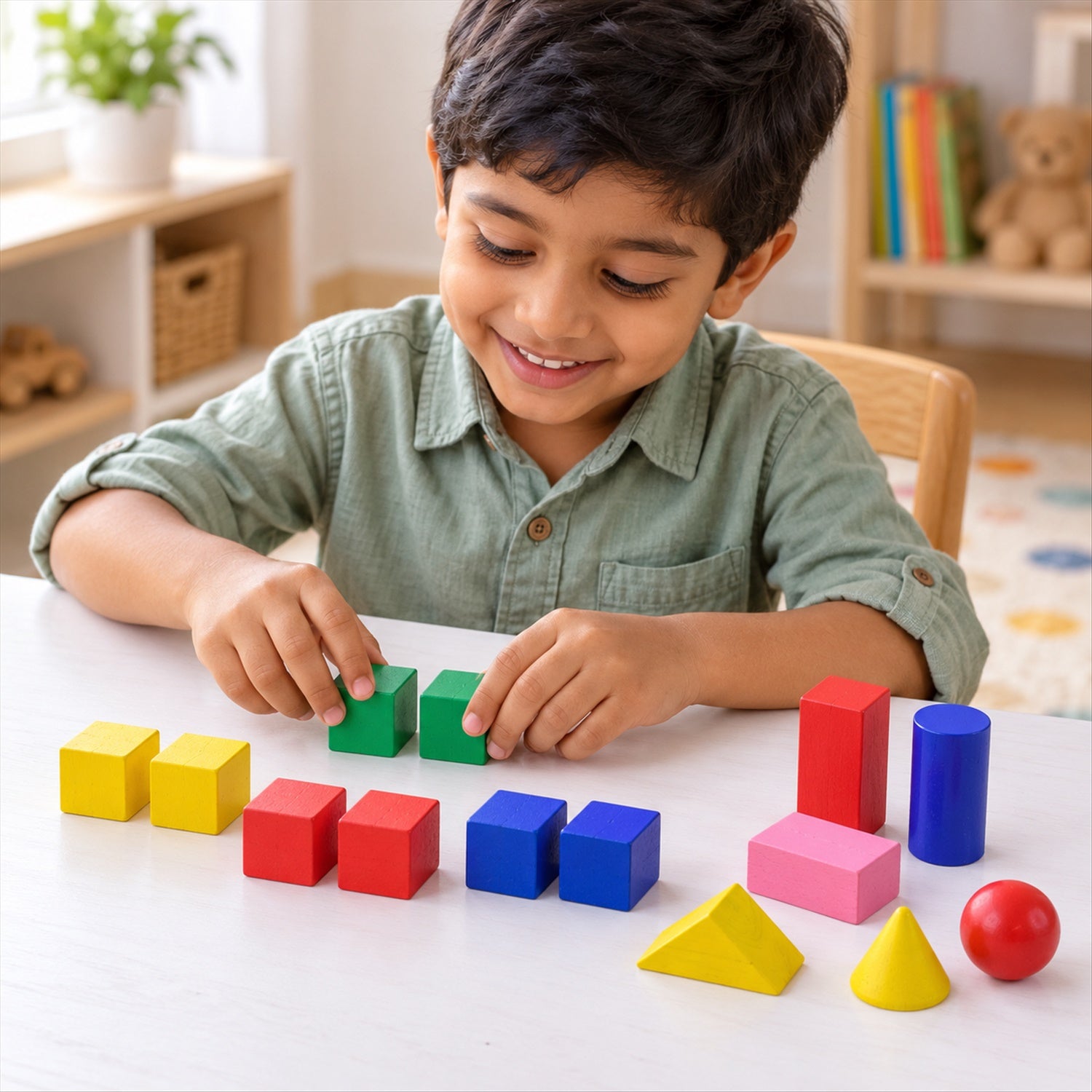 Colourful Sorting Block Set