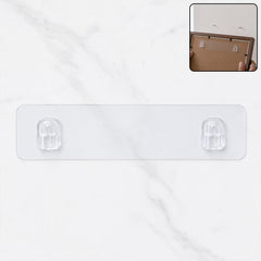Adhesive plastic wall hook hanger