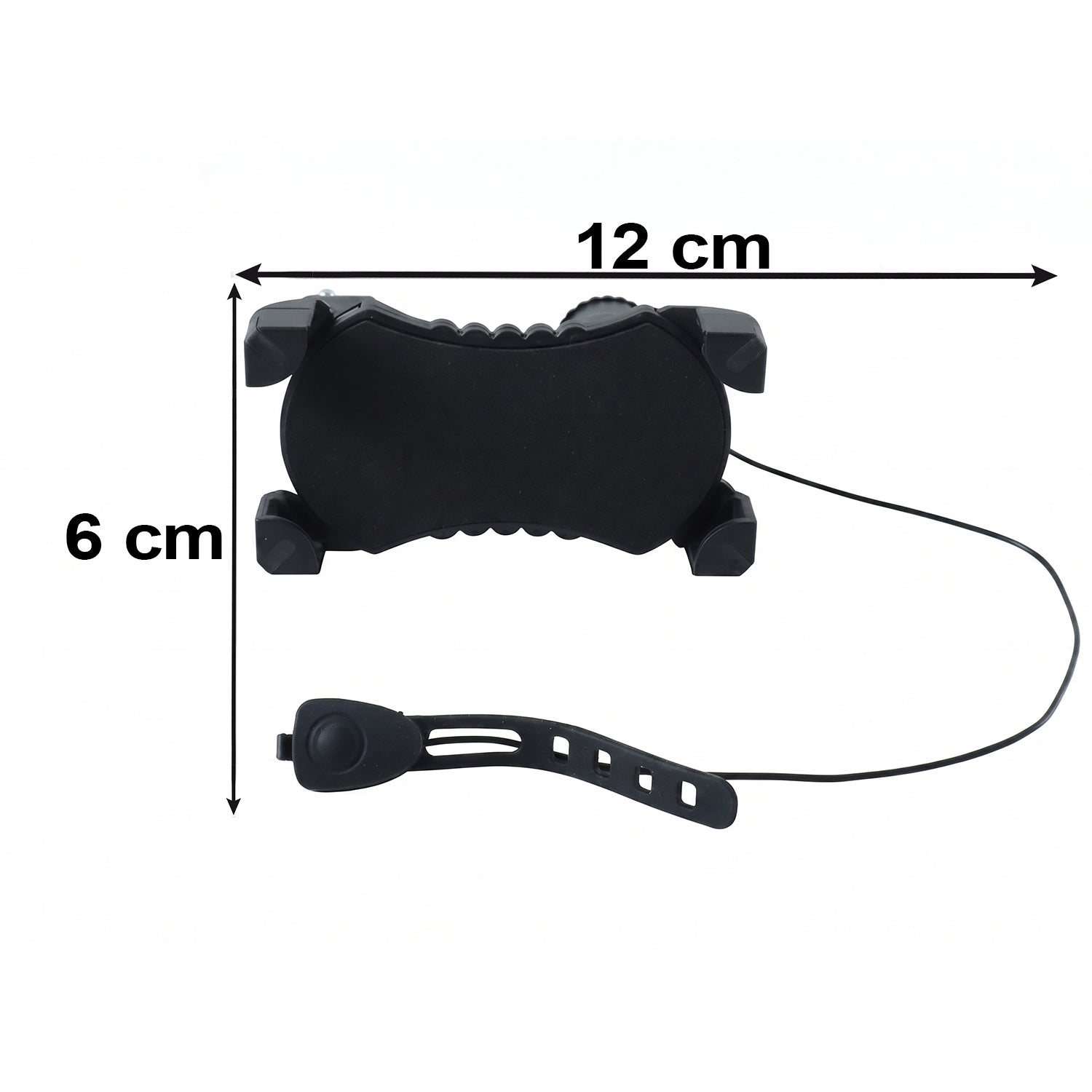 Bicycle phone mount size details