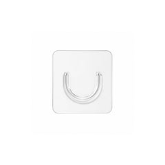 Transparent rod bracket nail free
