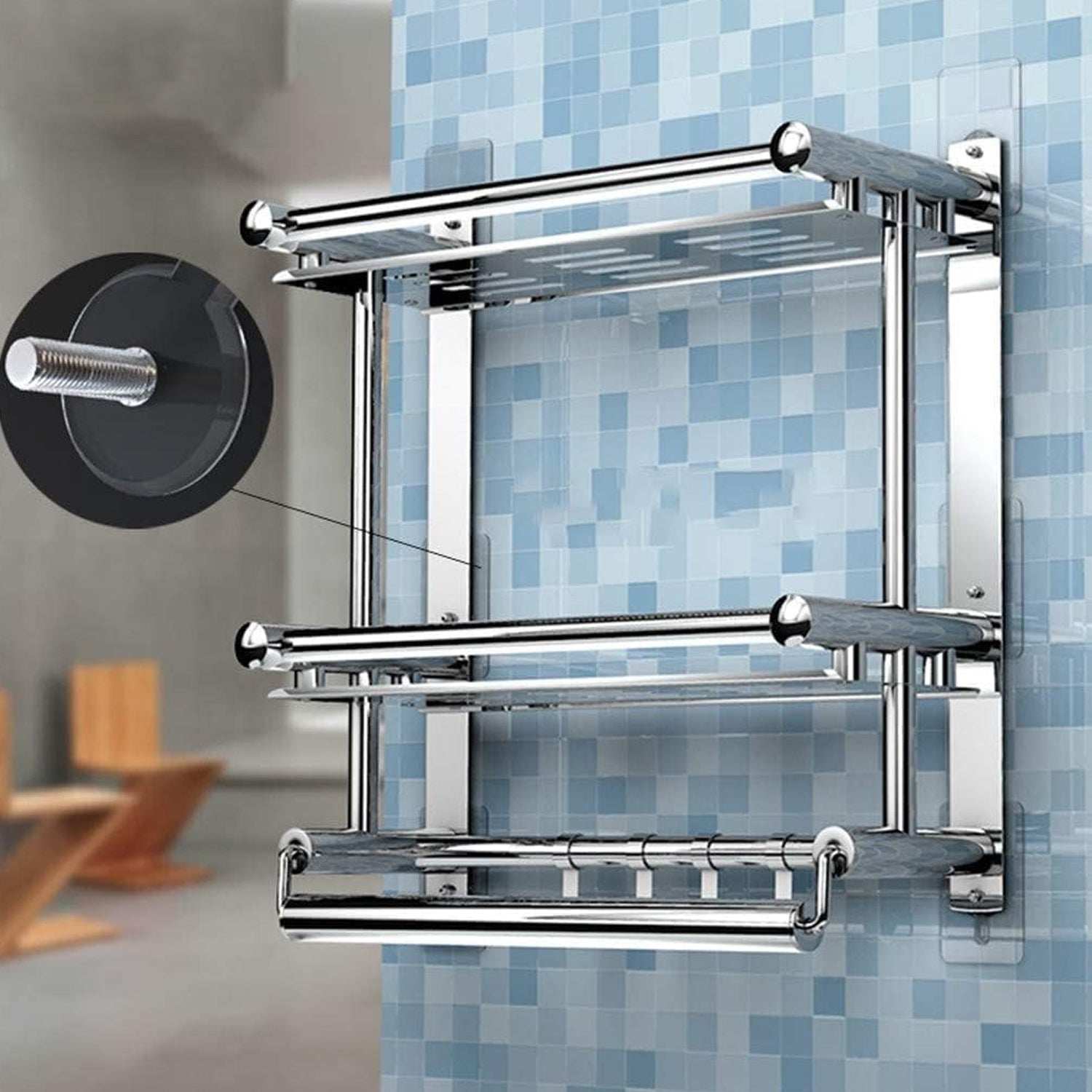 Wall hook holding socket holder